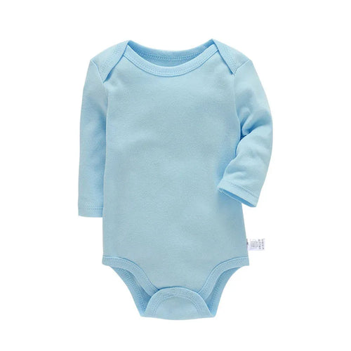 Body Bébé Coton Manches Longues – Unisexe, 3-24 Mois, Toutes Saisons