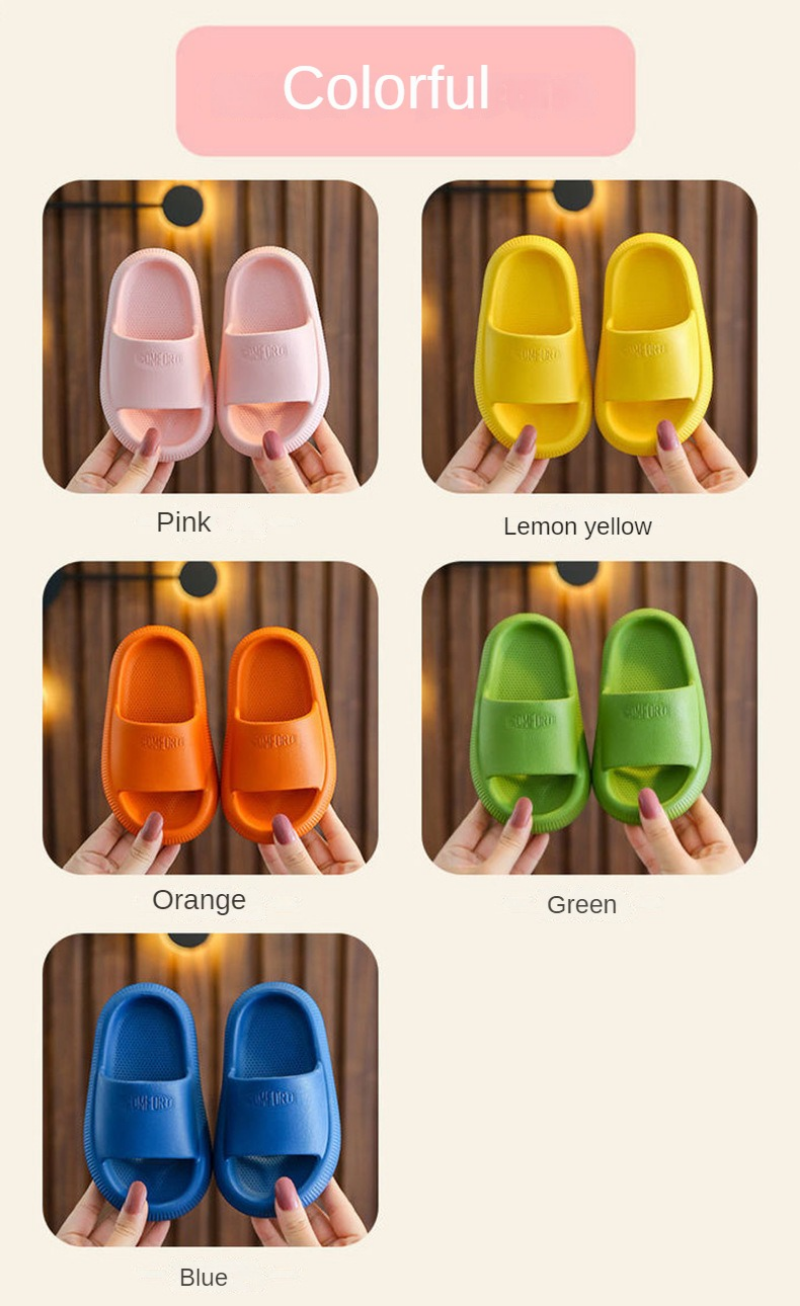 Chaussons Enfant Été – Respirants, Antidérapants, Motifs Animaux, Unisexe