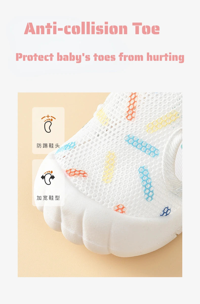 Sandales Enfant Respirantes – Chaussures Légères Semelle Souple 1-4 Ans