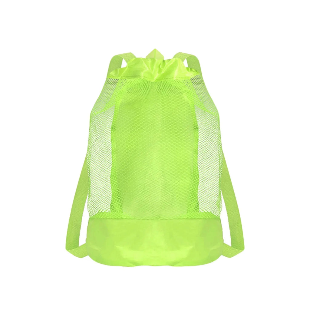 Sac de Plage Filet Enfant – Grand Format, Anti-Sable, Cordon de Serrage