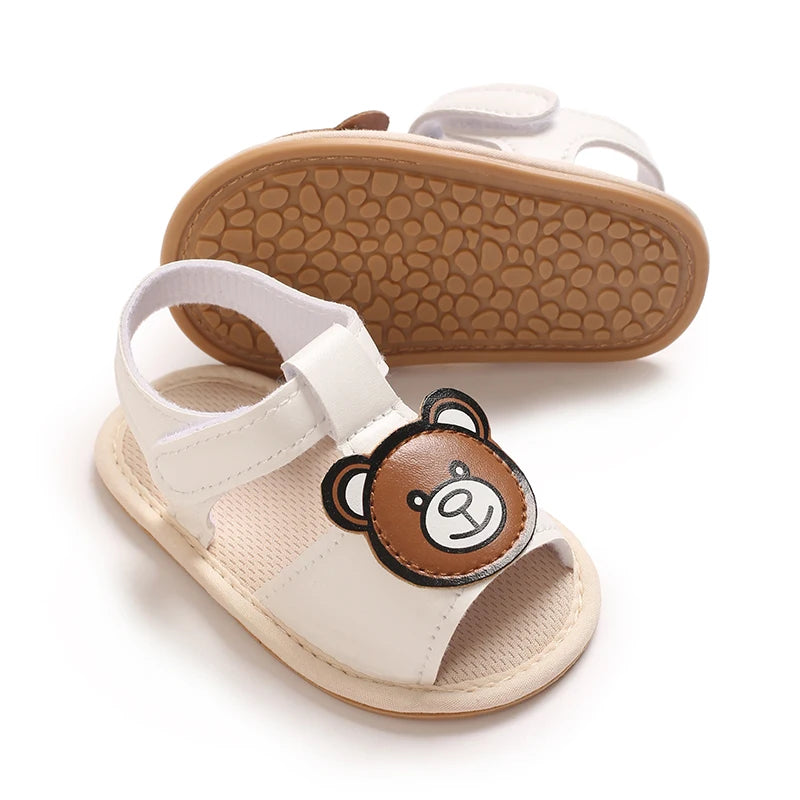 Infant Pre-Walker Shoes 0-18M Baby Shoes Summer Sandals, Cute Breathable Soft Sole Footwear for Boys Girls