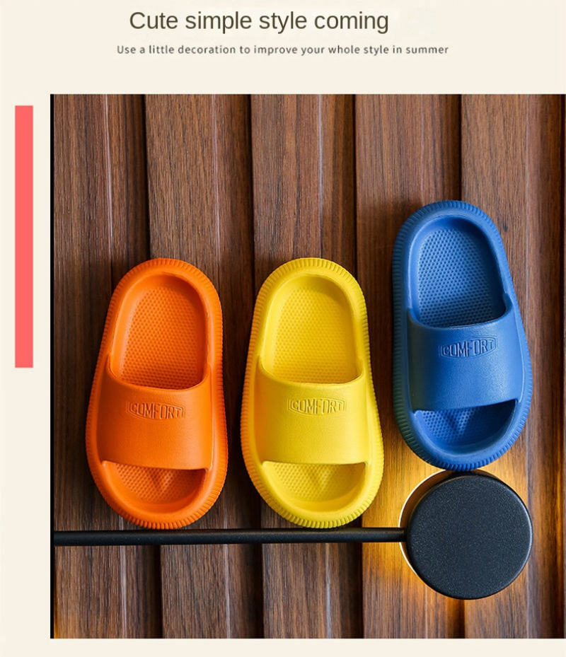Chaussons Enfant Été – Respirants, Antidérapants, Motifs Animaux, Unisexe