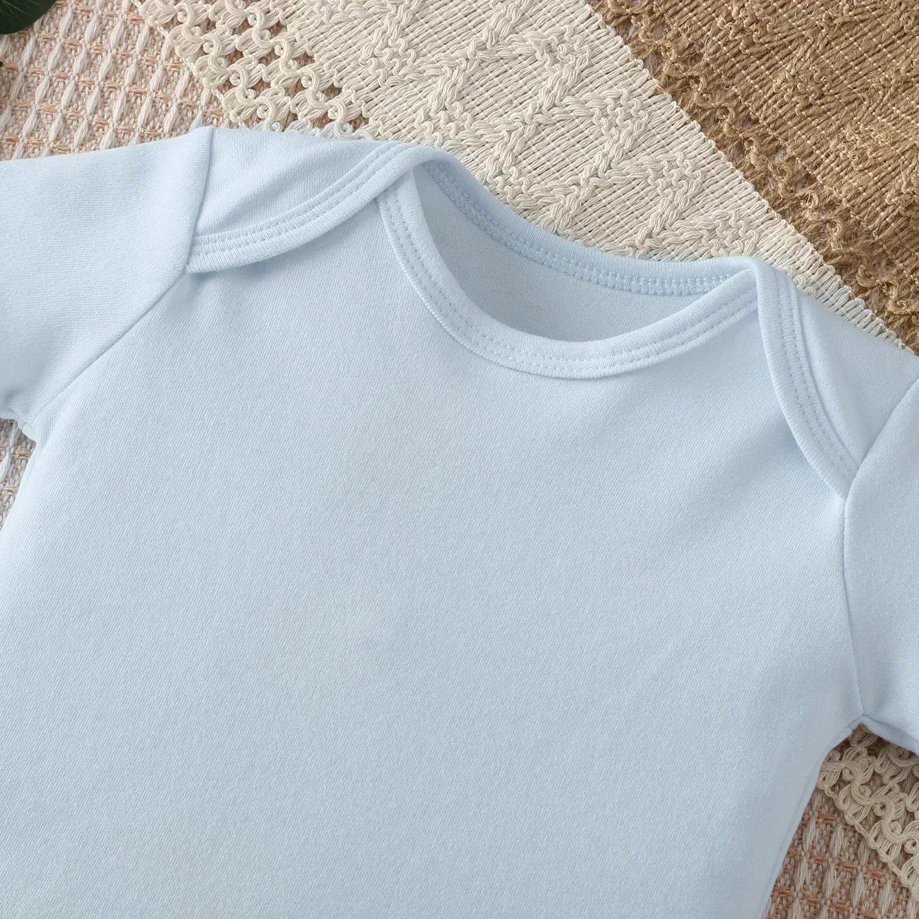 Body Bébé 100% Coton – Motif Surprise, Manches Courtes, Unisexe, 0-12 Mois