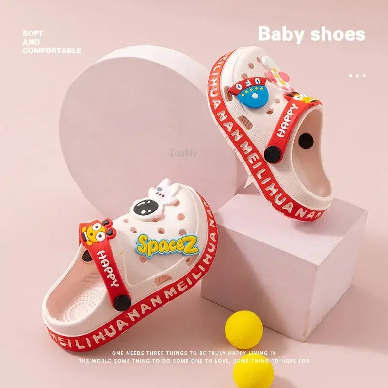 Sabots Mules Enfant Été – Semelle Souple Antidérapante, Unisexe, 6 Mois-5,5 Ans