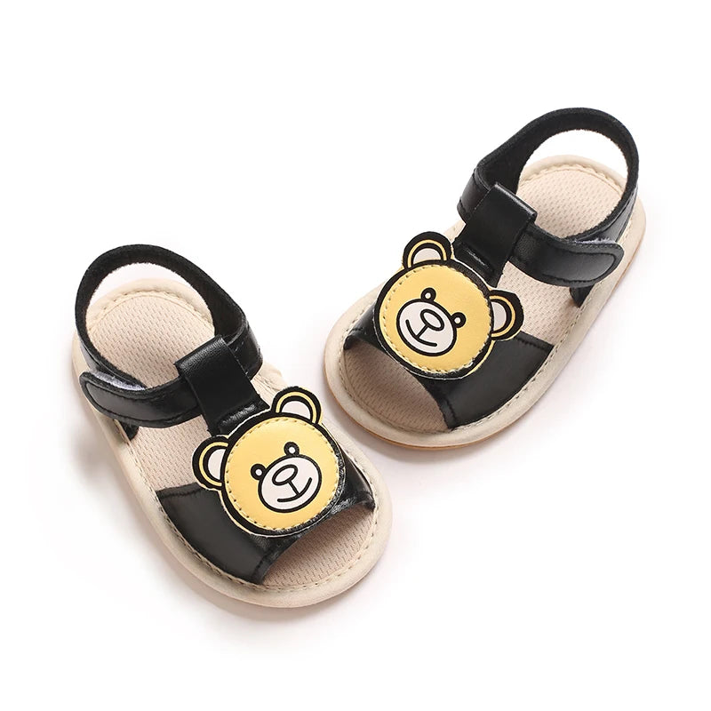 Infant Pre-Walker Shoes 0-18M Baby Shoes Summer Sandals, Cute Breathable Soft Sole Footwear for Boys Girls