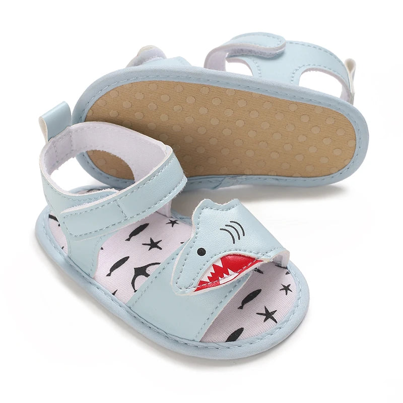 Infant Pre-Walker Shoes 0-18M Baby Shoes Summer Sandals, Cute Breathable Soft Sole Footwear for Boys Girls