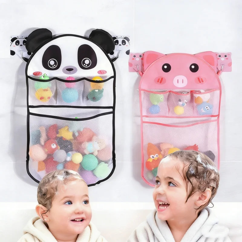 Filet de Rangement pour Jouets de Bain Bébé – Motifs Animaux Mignons
