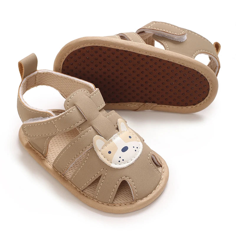 Infant Pre-Walker Shoes 0-18M Baby Shoes Summer Sandals, Cute Breathable Soft Sole Footwear for Boys Girls