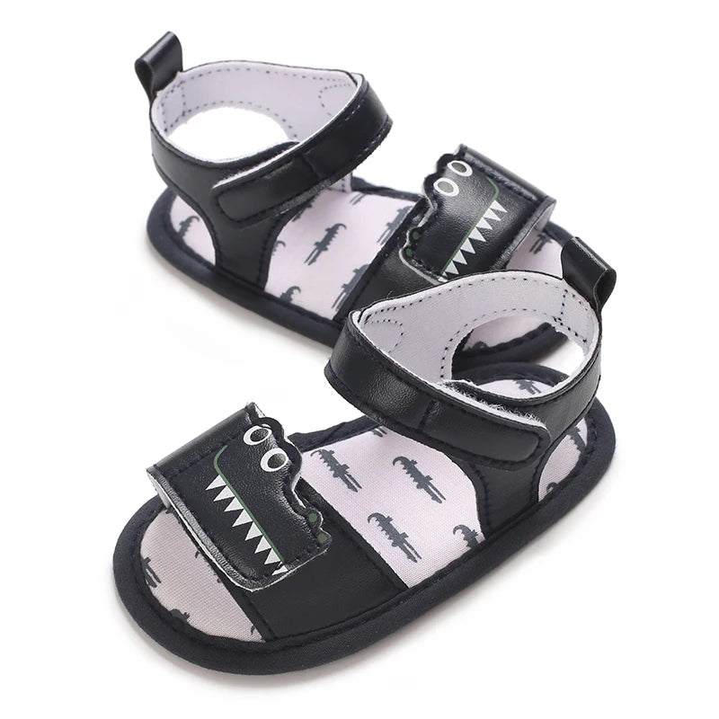 Infant Pre-Walker Shoes 0-18M Baby Shoes Summer Sandals, Cute Breathable Soft Sole Footwear for Boys Girls