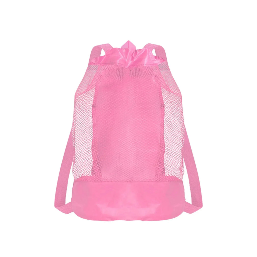 Sac de Plage Filet Enfant – Grand Format, Anti-Sable, Cordon de Serrage