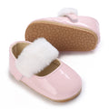 Chaussures Princesse Bébé Fille – Semelle Antidérapante, Dentelle & Nœud, 0-18 Mois