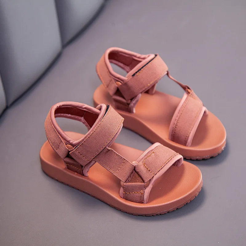 Sandales Sport Enfant Été – Respirantes, Semelle Caoutchouc, Unisexe, T.21-36