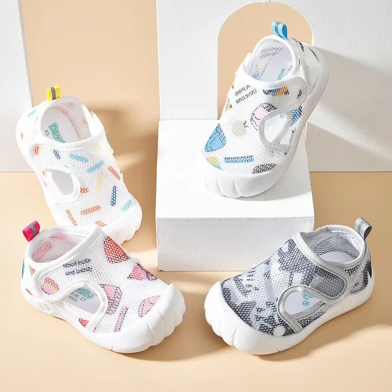 Sandales Enfant Respirantes – Chaussures Légères Semelle Souple 1-4 Ans