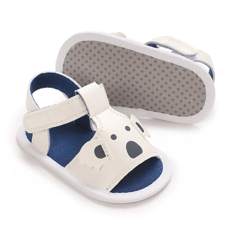 Infant Pre-Walker Shoes 0-18M Baby Shoes Summer Sandals, Cute Breathable Soft Sole Footwear for Boys Girls