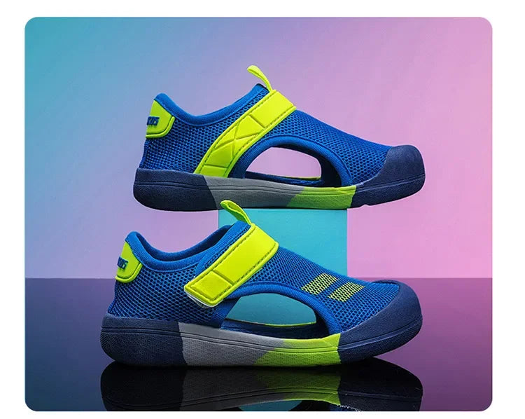 Sandales Légères Enfant – Été, Bout Fermé, Tailles 23-36