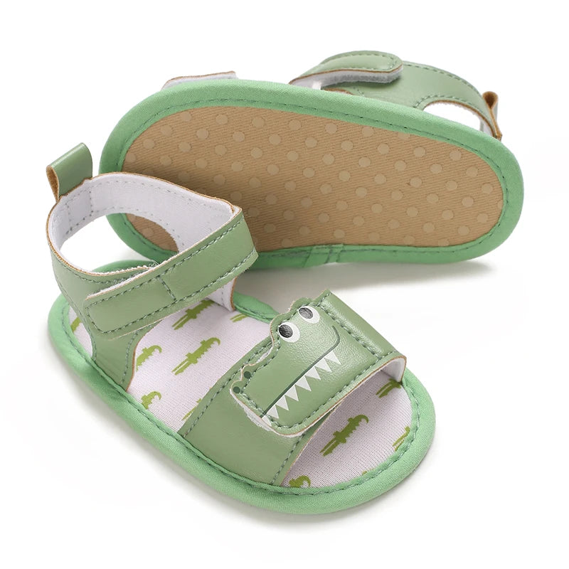 Infant Pre-Walker Shoes 0-18M Baby Shoes Summer Sandals, Cute Breathable Soft Sole Footwear for Boys Girls