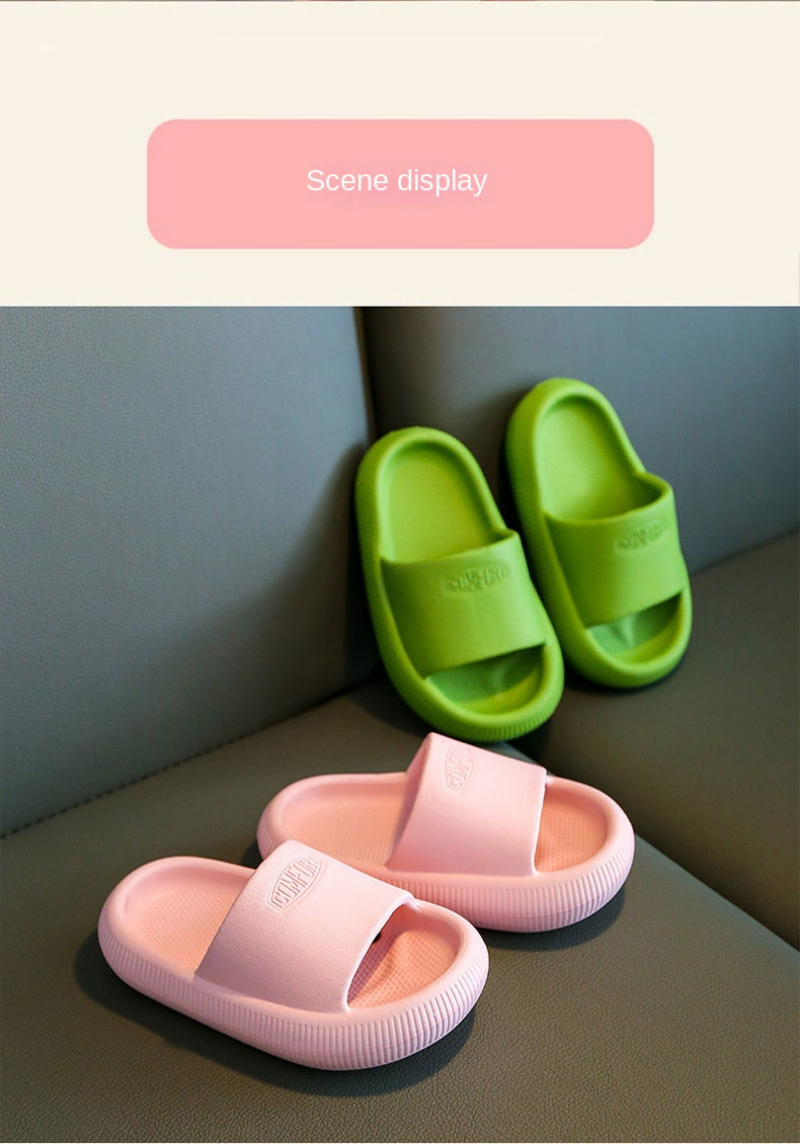 Chaussons Enfant Été – Respirants, Antidérapants, Motifs Animaux, Unisexe