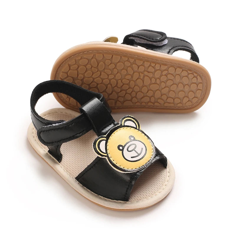Infant Pre-Walker Shoes 0-18M Baby Shoes Summer Sandals, Cute Breathable Soft Sole Footwear for Boys Girls