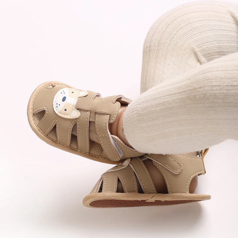 Infant Pre-Walker Shoes 0-18M Baby Shoes Summer Sandals, Cute Breathable Soft Sole Footwear for Boys Girls