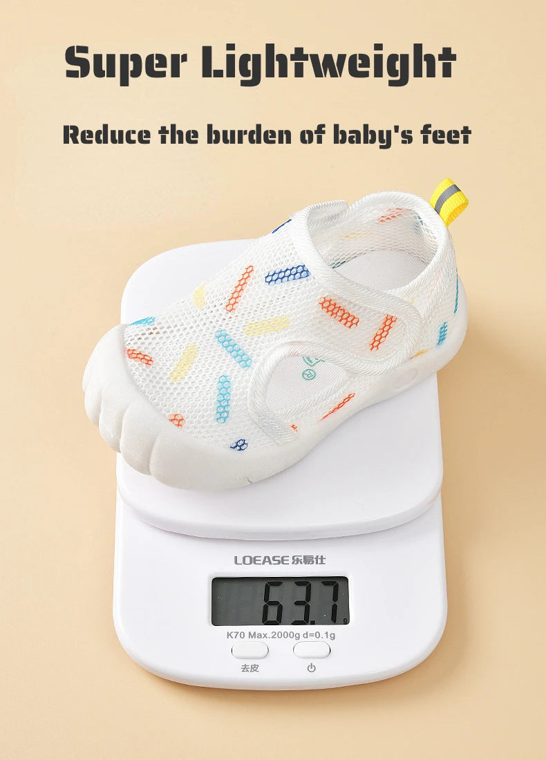 Sandales Enfant Respirantes – Chaussures Légères Semelle Souple 1-4 Ans