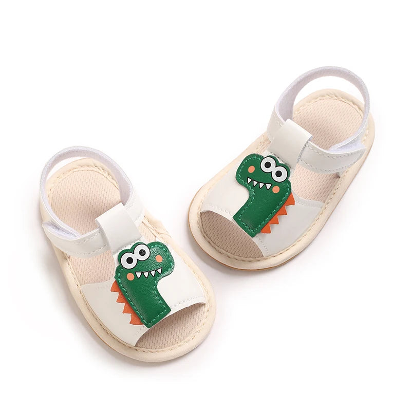 Infant Pre-Walker Shoes 0-18M Baby Shoes Summer Sandals, Cute Breathable Soft Sole Footwear for Boys Girls