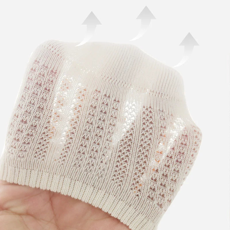 Chaussettes Antidérapantes Enfant – Lot de 6 Paires, Coton, Unisexe, 0-5 Ans