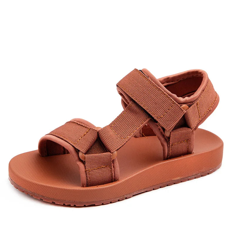 Sandales Sport Enfant Été – Respirantes, Semelle Caoutchouc, Unisexe, T.21-36