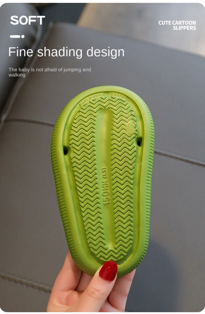 Chaussons Enfant Été – Respirants, Antidérapants, Motifs Animaux, Unisexe