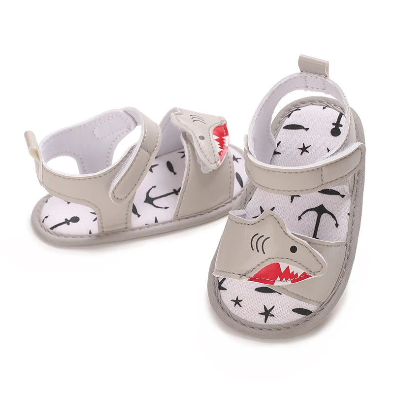 Infant Pre-Walker Shoes 0-18M Baby Shoes Summer Sandals, Cute Breathable Soft Sole Footwear for Boys Girls