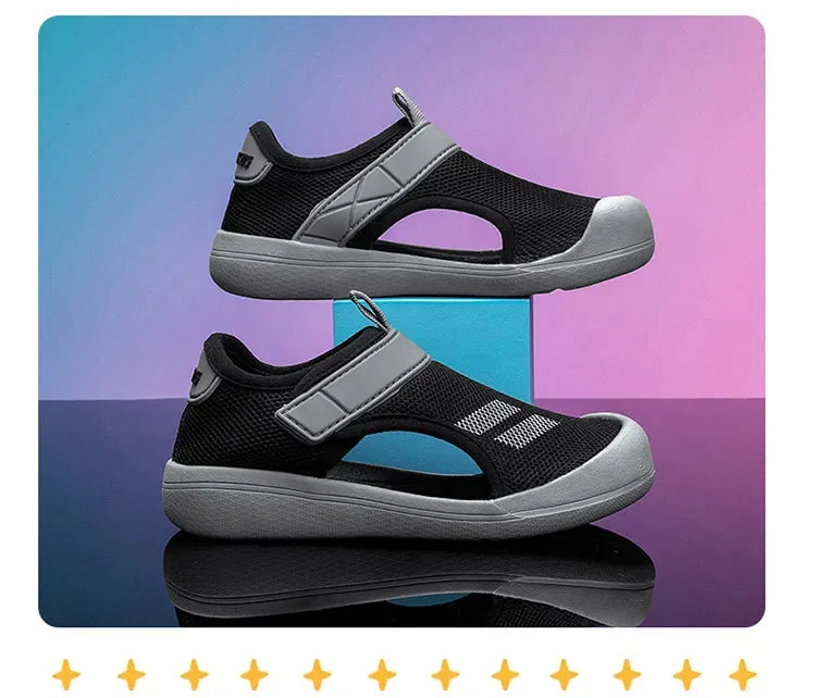 Sandales Légères Enfant – Été, Bout Fermé, Tailles 23-36