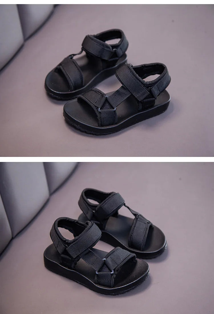 Sandales Sport Enfant Été – Respirantes, Semelle Caoutchouc, Unisexe, T.21-36
