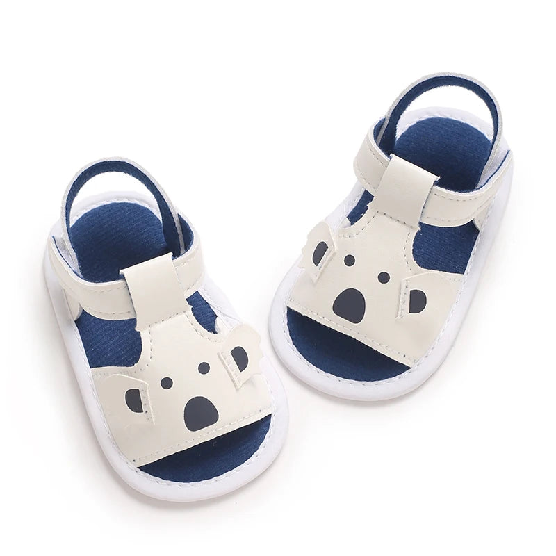 Infant Pre-Walker Shoes 0-18M Baby Shoes Summer Sandals, Cute Breathable Soft Sole Footwear for Boys Girls