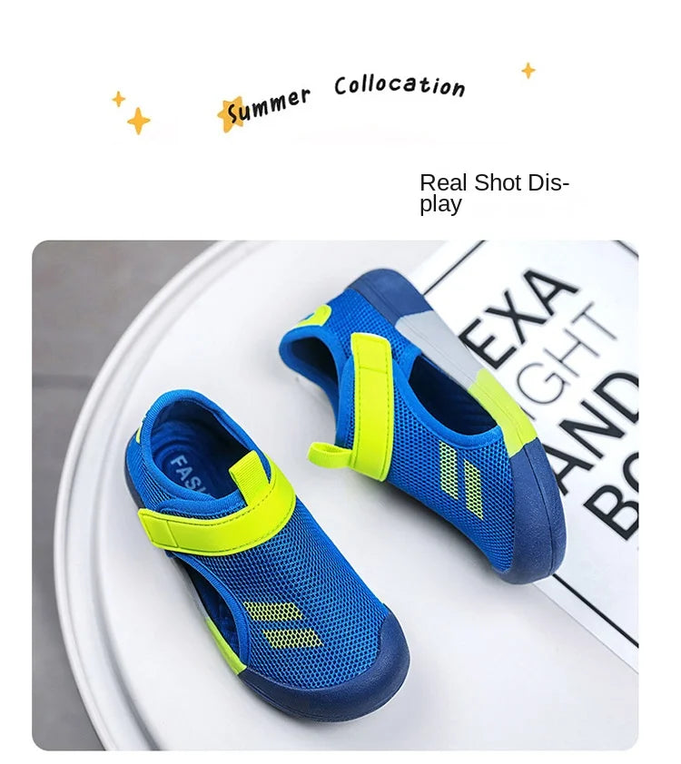 Sandales Légères Enfant – Été, Bout Fermé, Tailles 23-36