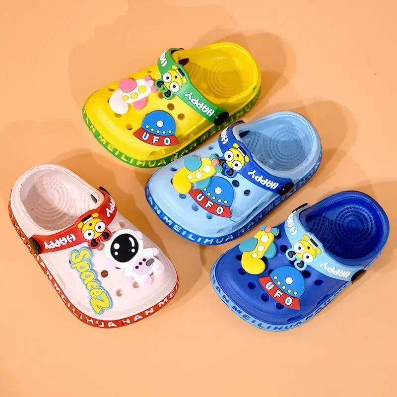 Sabots Mules Enfant Été – Semelle Souple Antidérapante, Unisexe, 6 Mois-5,5 Ans
