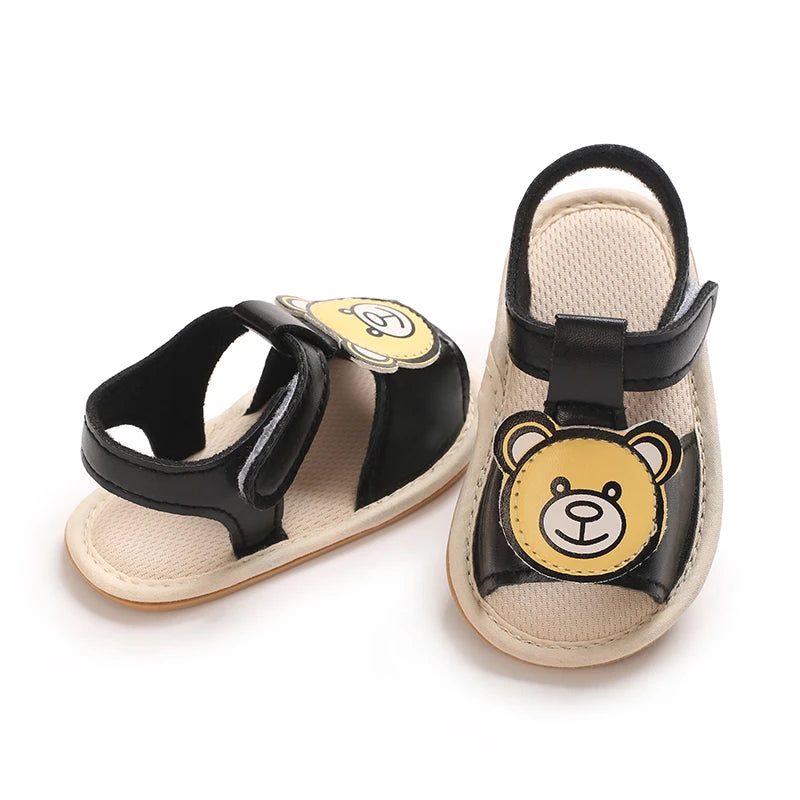 Infant Pre-Walker Shoes 0-18M Baby Shoes Summer Sandals, Cute Breathable Soft Sole Footwear for Boys Girls