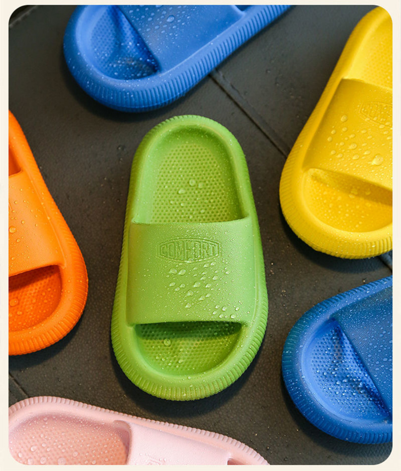 Chaussons Enfant Été – Respirants, Antidérapants, Motifs Animaux, Unisexe