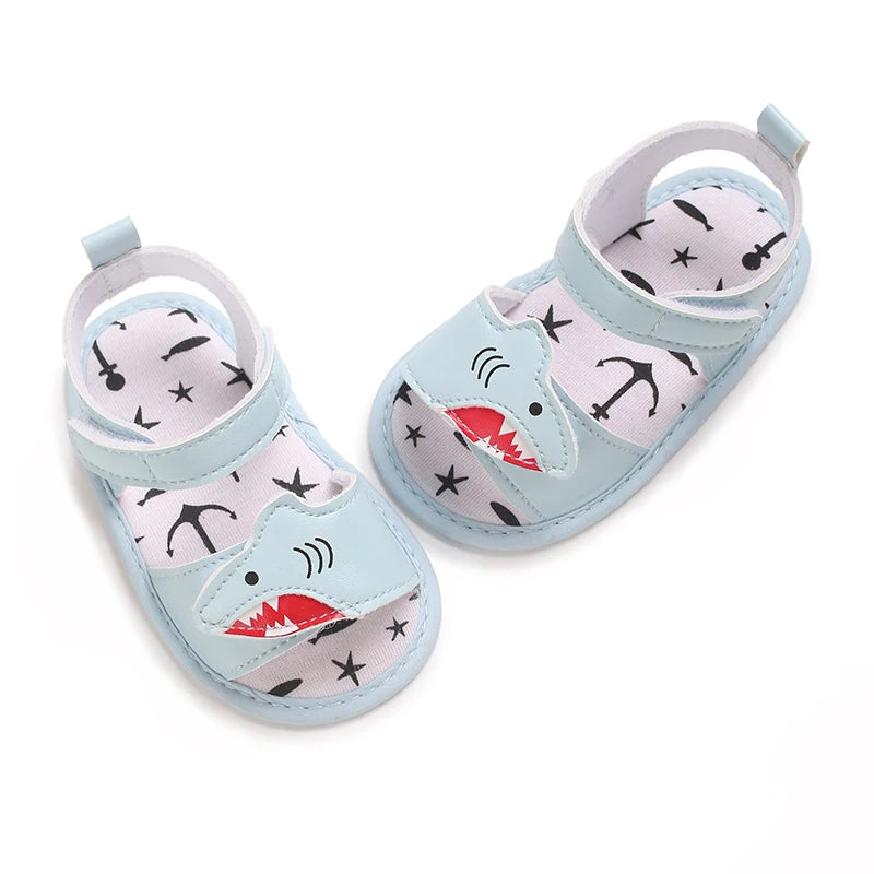 Infant Pre-Walker Shoes 0-18M Baby Shoes Summer Sandals, Cute Breathable Soft Sole Footwear for Boys Girls