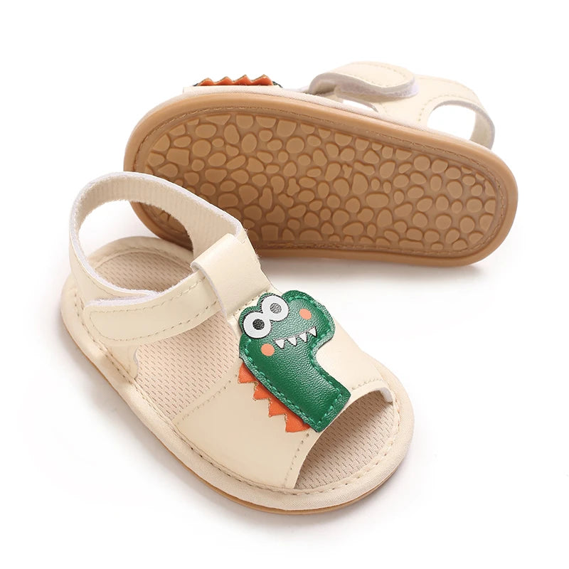 Infant Pre-Walker Shoes 0-18M Baby Shoes Summer Sandals, Cute Breathable Soft Sole Footwear for Boys Girls