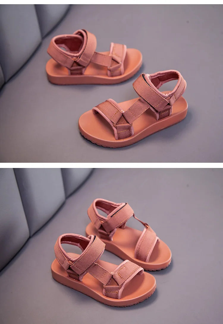 Sandales Sport Enfant Été – Respirantes, Semelle Caoutchouc, Unisexe, T.21-36