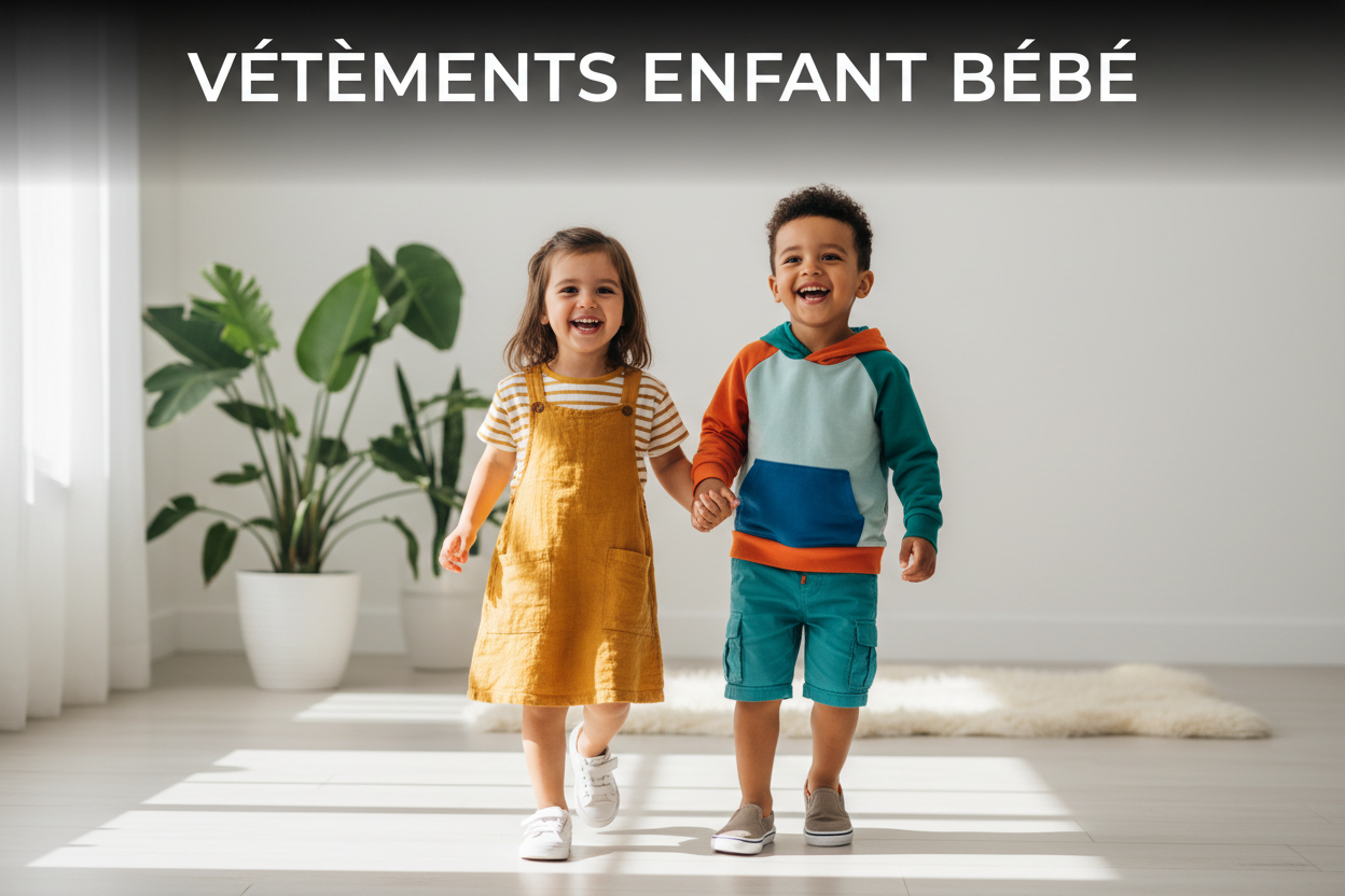 Bannière Vêtements Enfant & Bébé